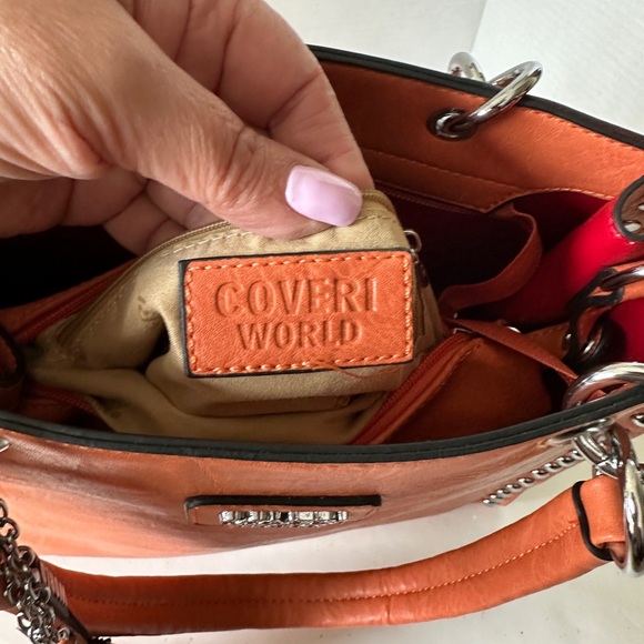 NWT Handbag/Shoulder Bag Coveri World. - Picture 4 of 13